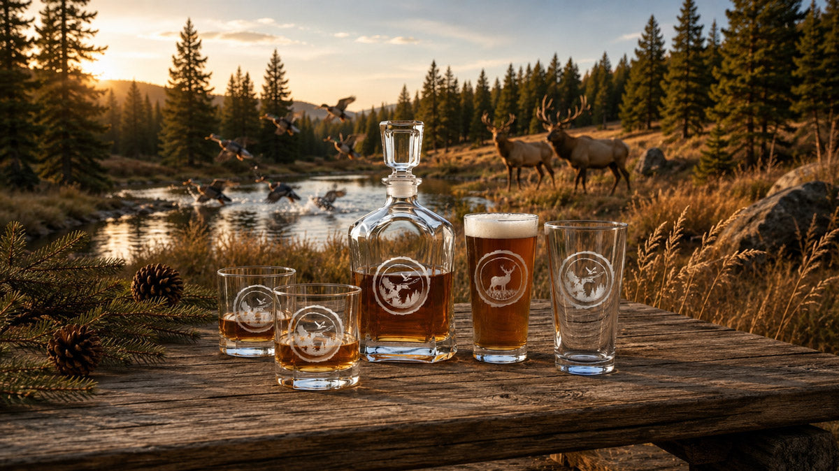 Raise a Glass to the Wild: Nature Series Glassware for the Outdoorsy Soul