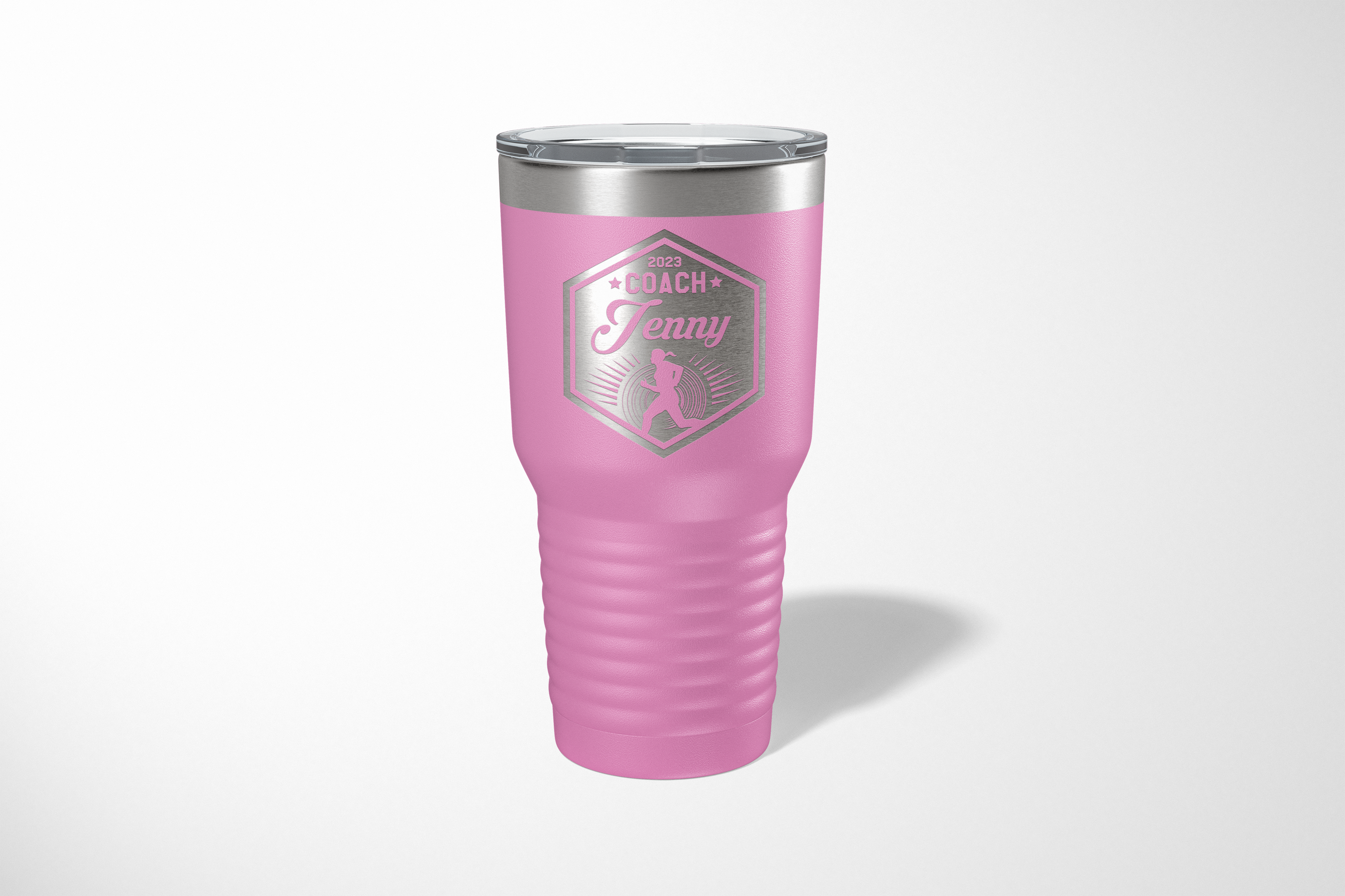30oz Track Coach Hexagon Tumblers