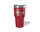 Personalized Basketball Coach Net Tumbler 30oz Maroon