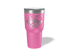Personalized Basketball Coach Net Tumbler 30oz Pink