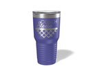 Personalized Basketball Coach Net Tumbler 30oz Purple