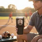 Personalized and Engraved Baseball Coach Tumbler