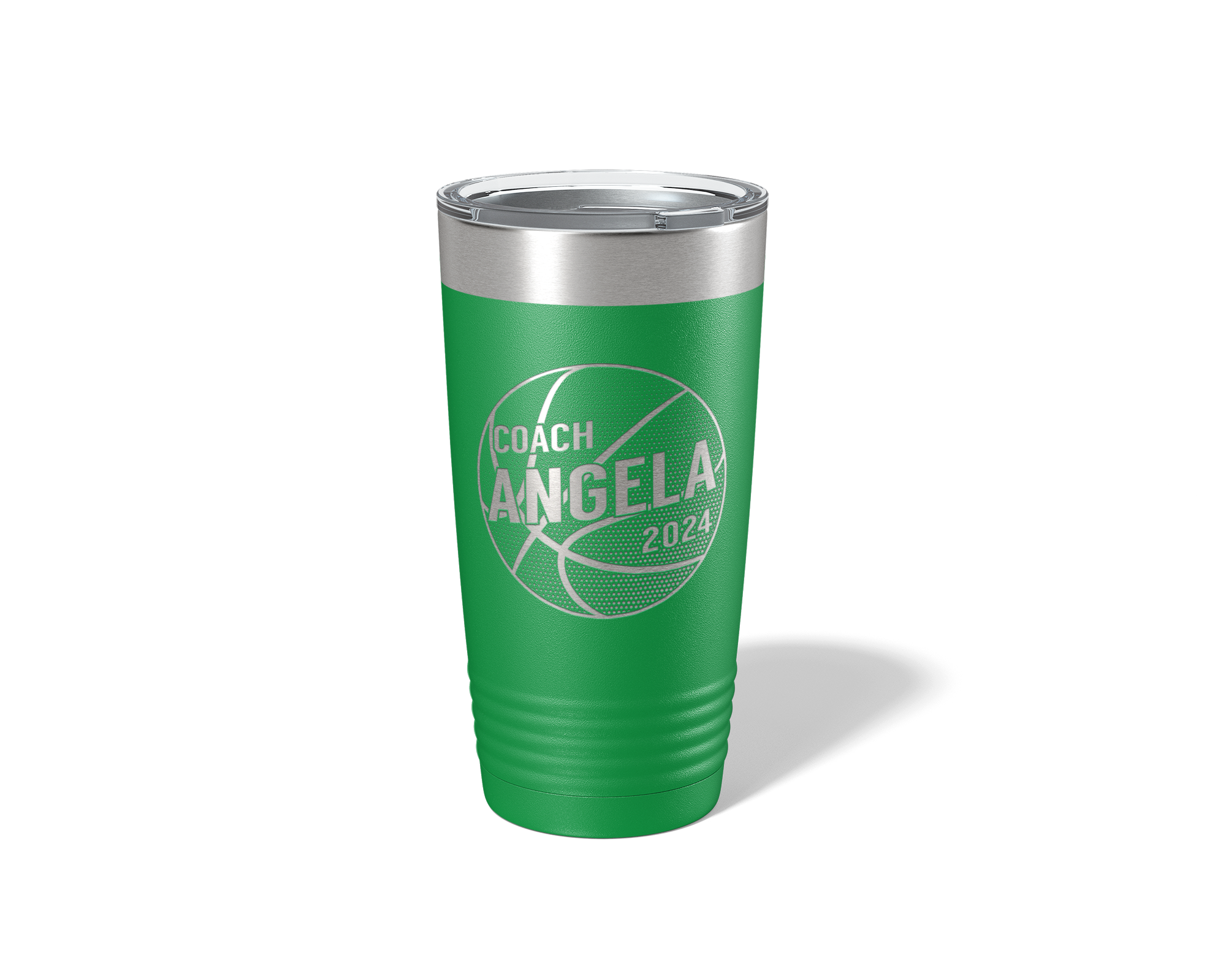 20oz Diagonal Basketball Coach Tumbler