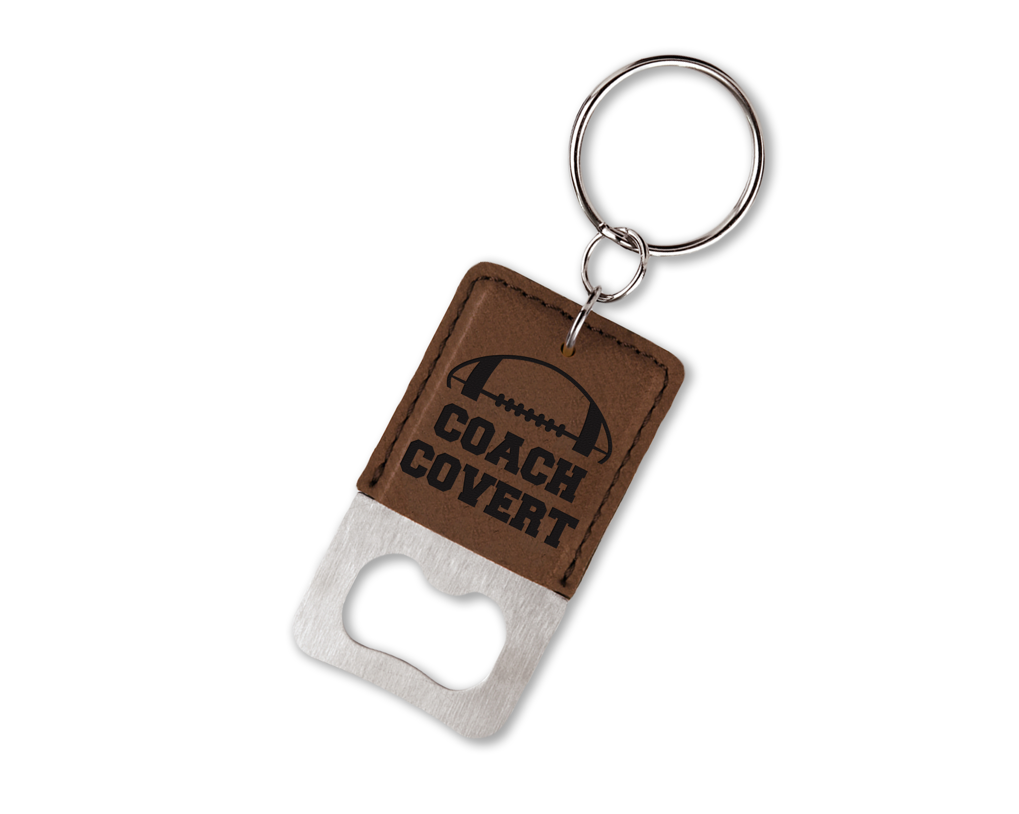 キーホルダー・キーリング COACH BOTTLE OPENER KEY FOB CF131 COACH® Outlet | Bottle Opener Key Fob In Signature Canvas