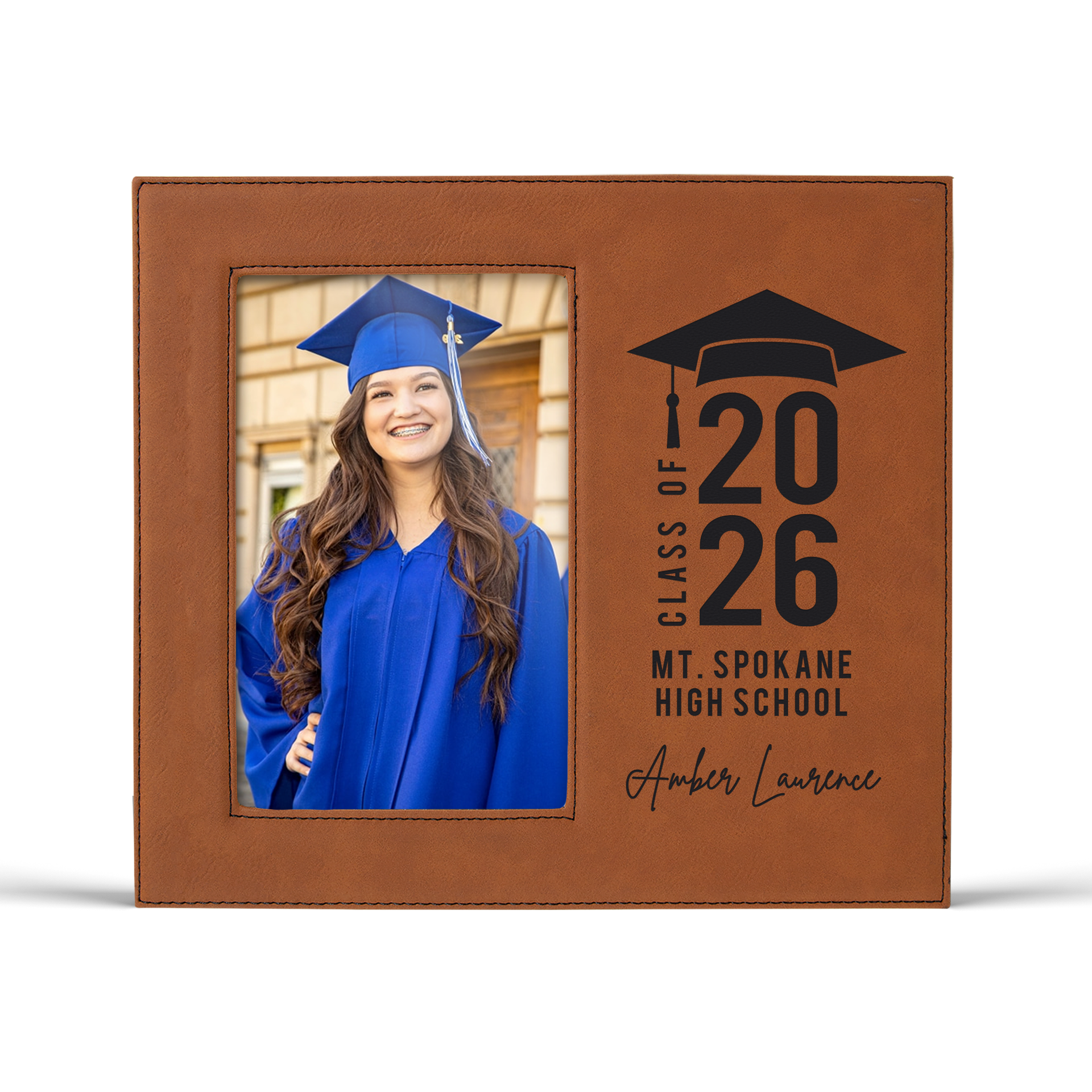 Personalized Graduation Frame Class of 2026 | Custom Name & School