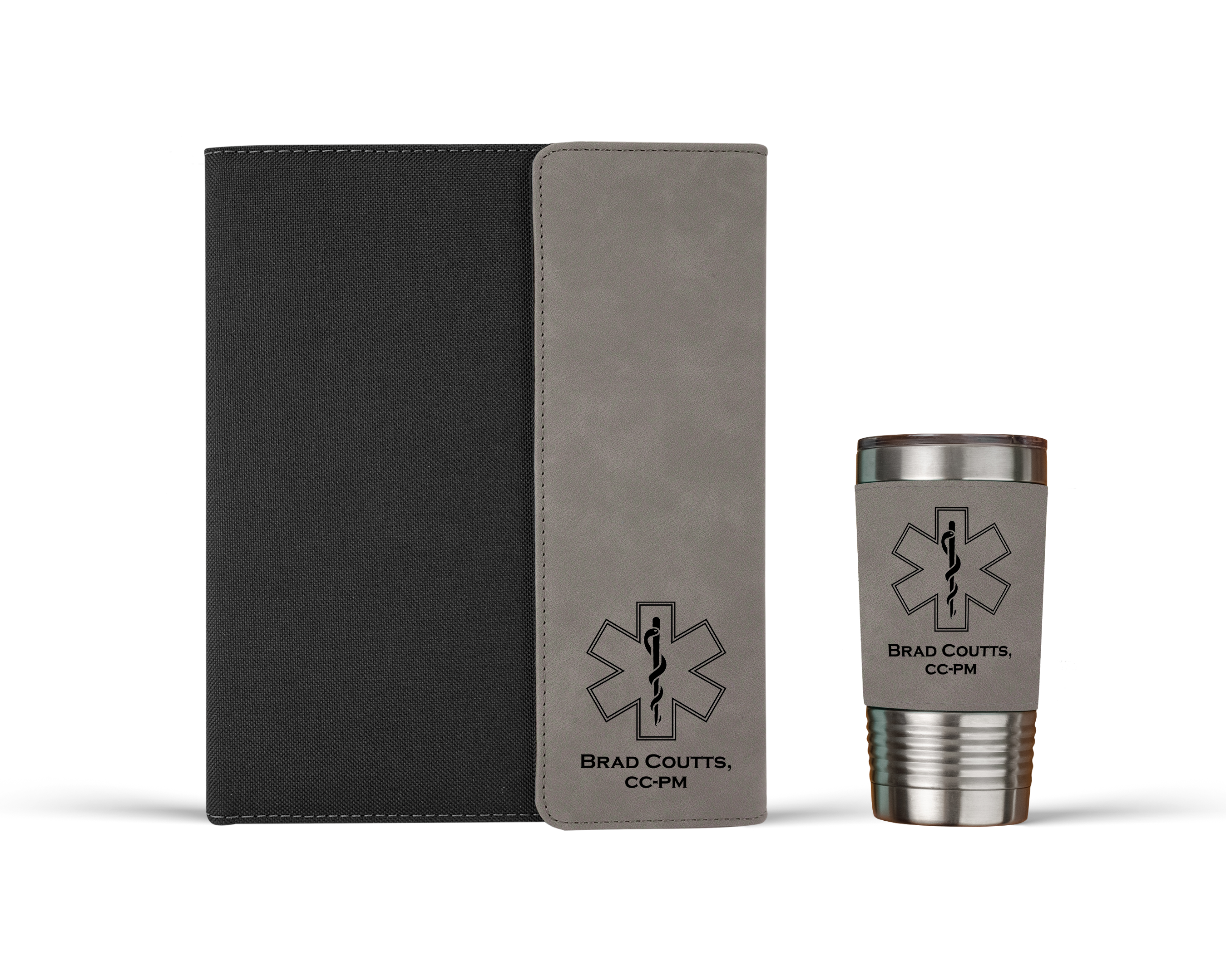 Star of Life EMT Portfolio Tumbler Combo