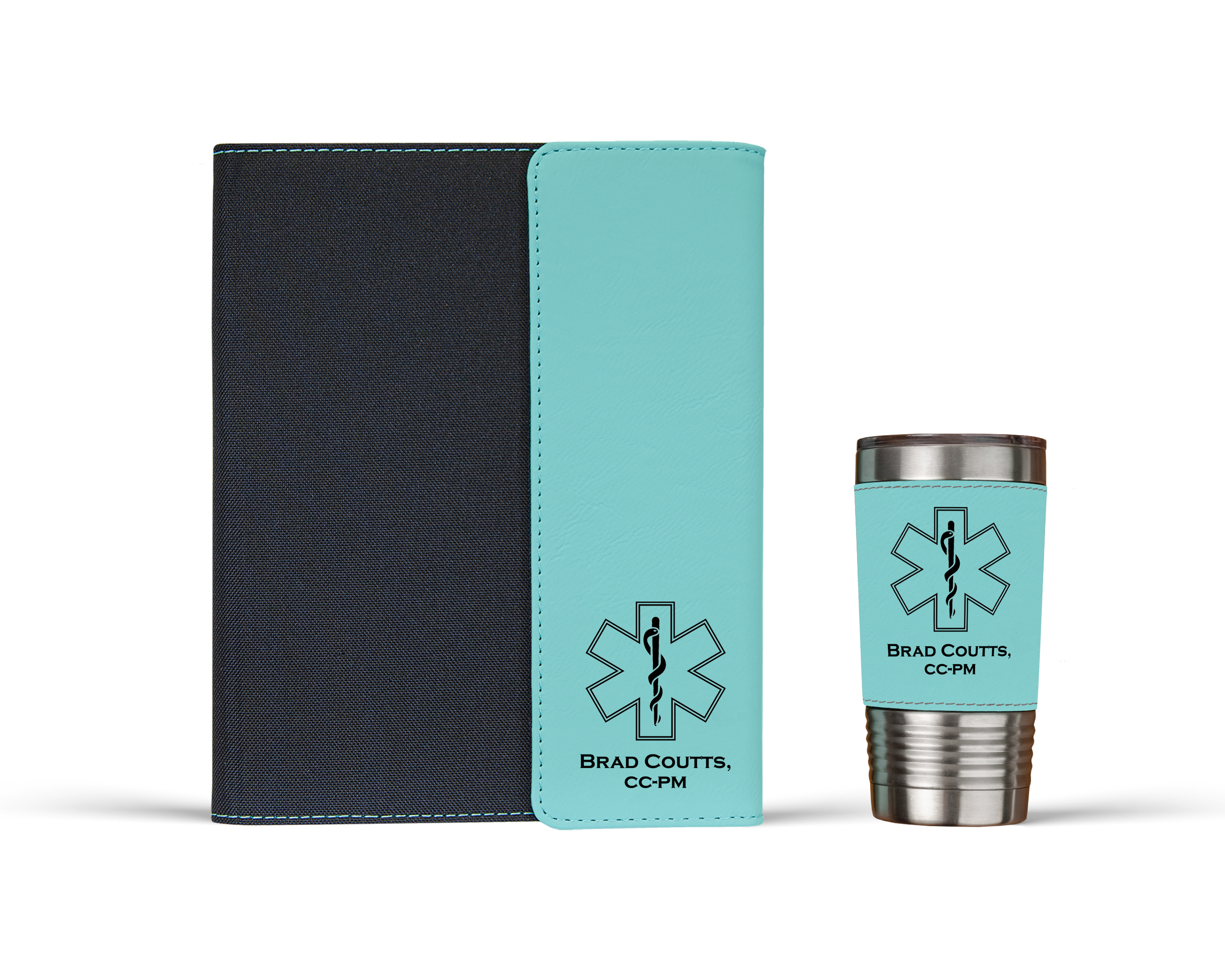 Star of Life EMT Portfolio Tumbler Combo