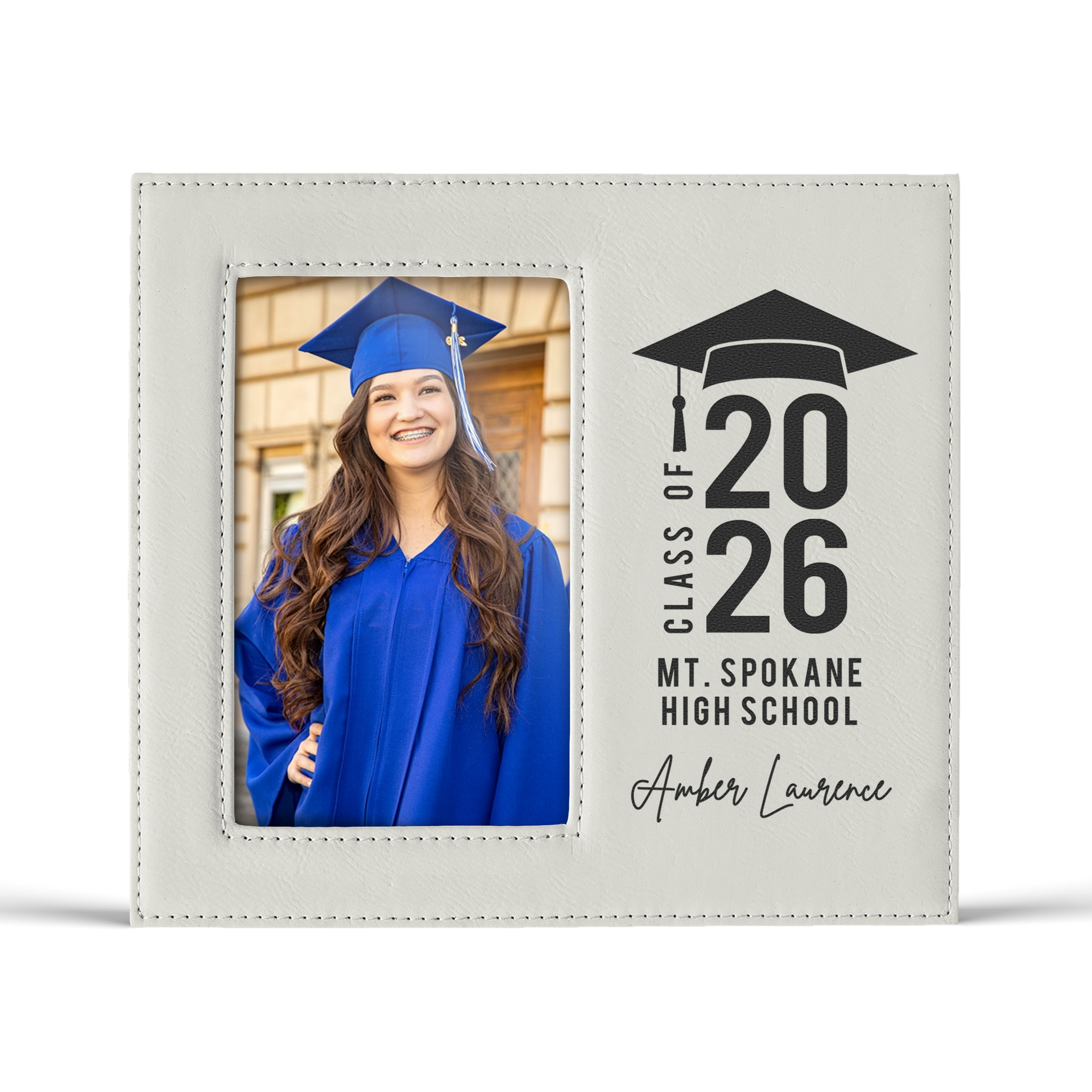 Personalized Graduation Frame Class of 2026 | Custom Name & School